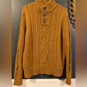 49 - Hetcher Wool Blend Cable Knit Sweater